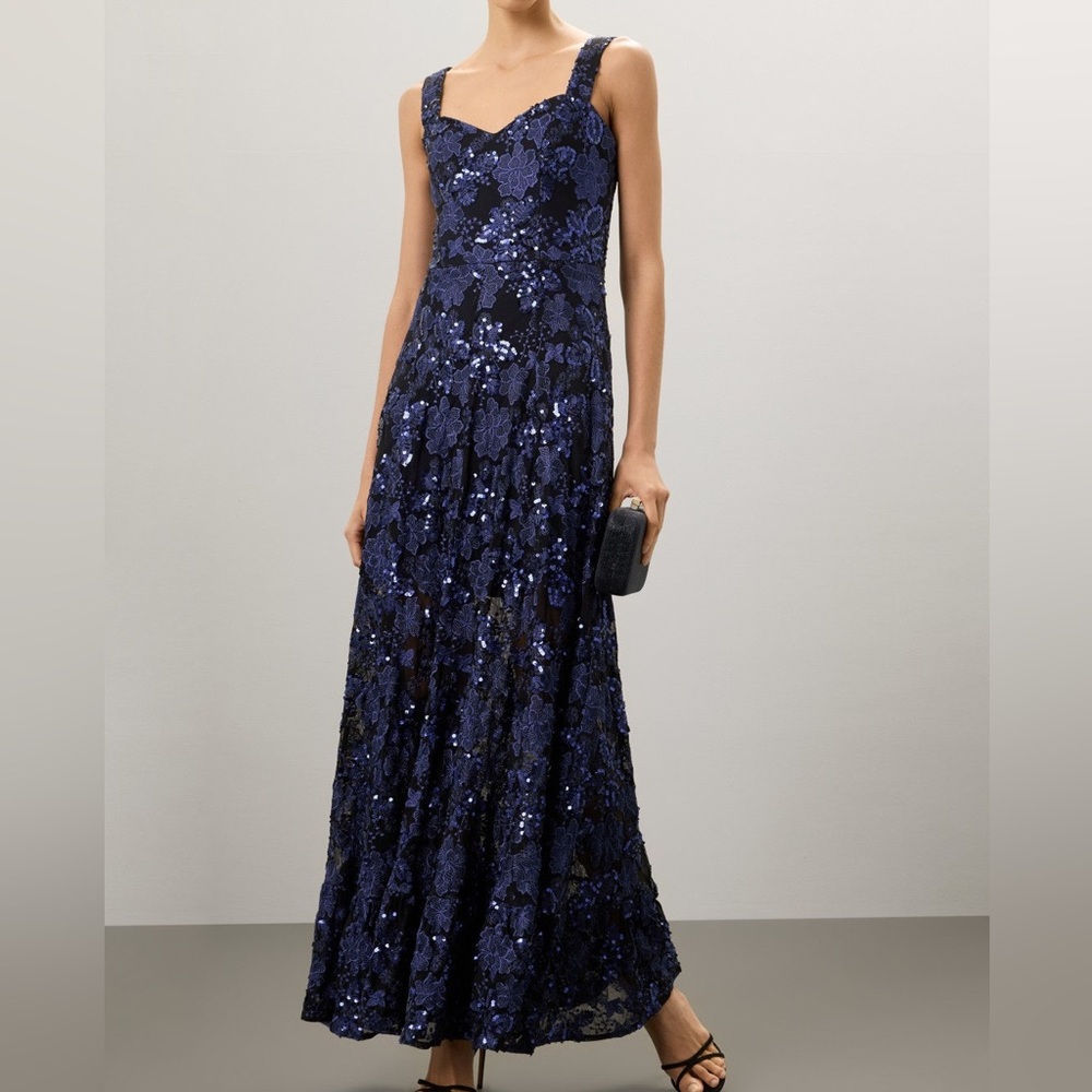 DRESS THE POPULATION ANABEL GOWN
